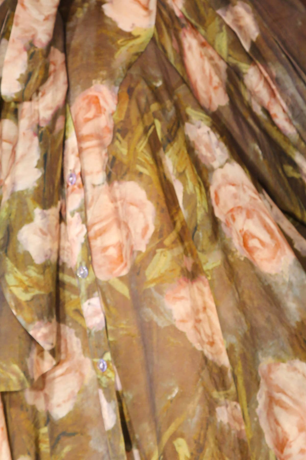 Floral Bowtie Blouse