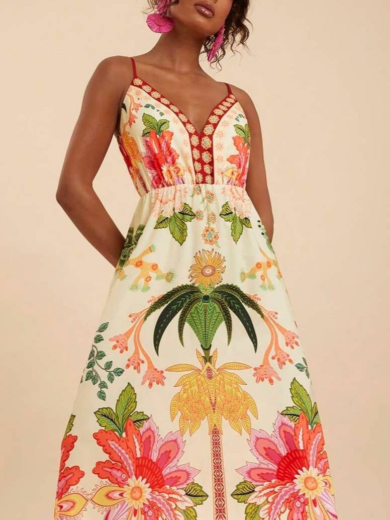 Bohemia Tropical  Sundress
