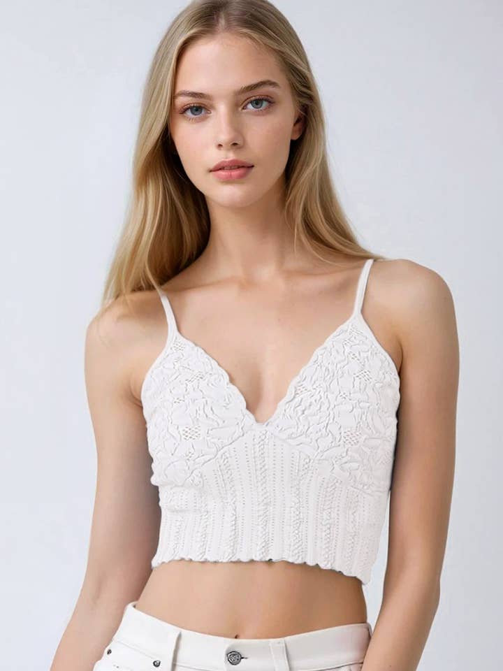 Lace Textured Bralette