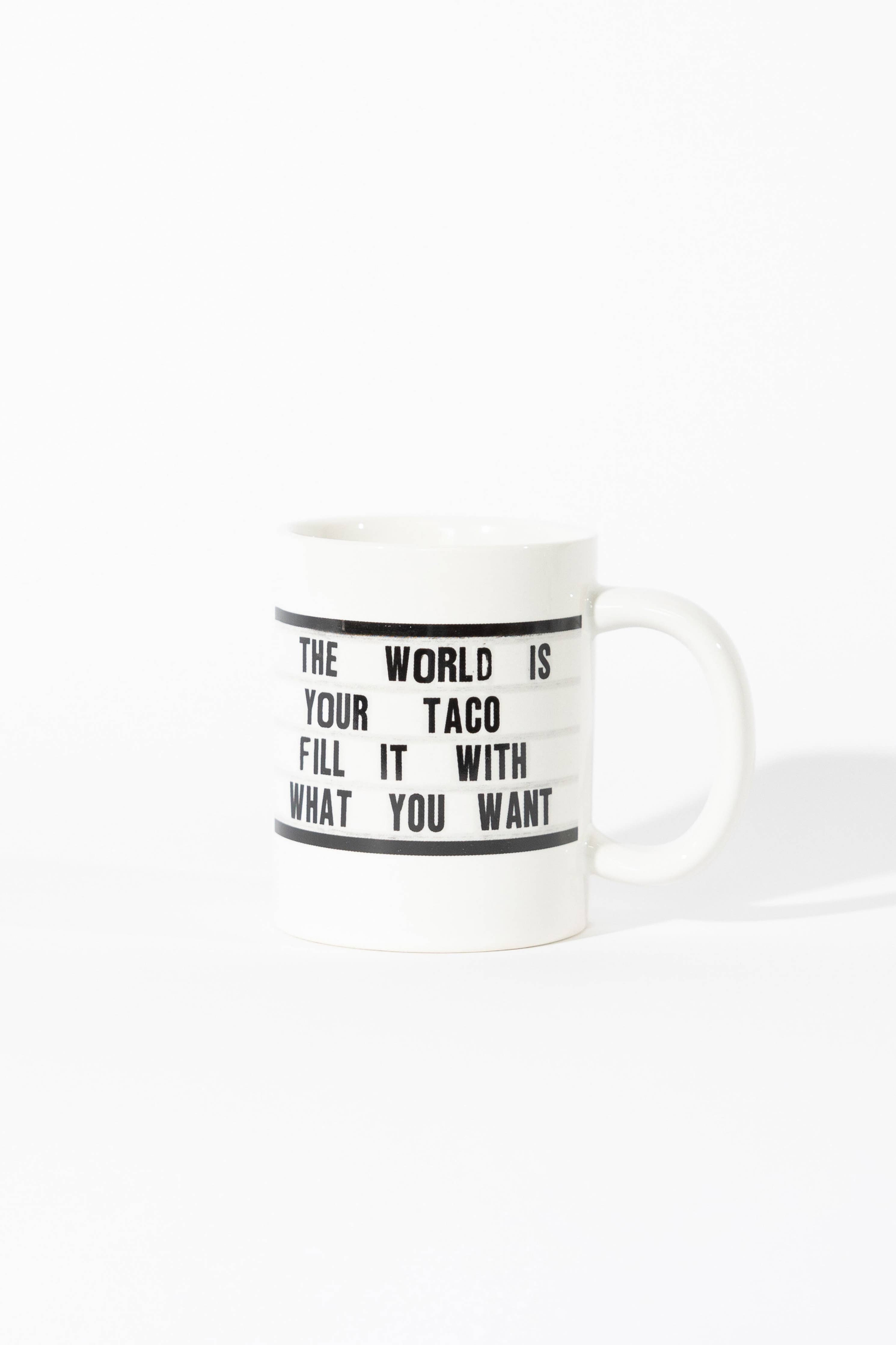 Coffee Mug 16oz  - World is Your Taco