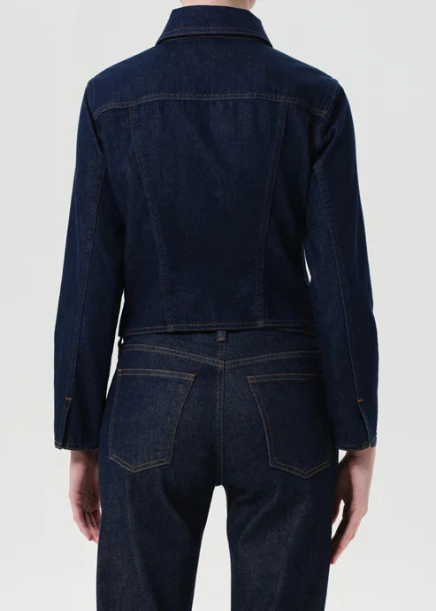 Contoured Jacket in Rinse