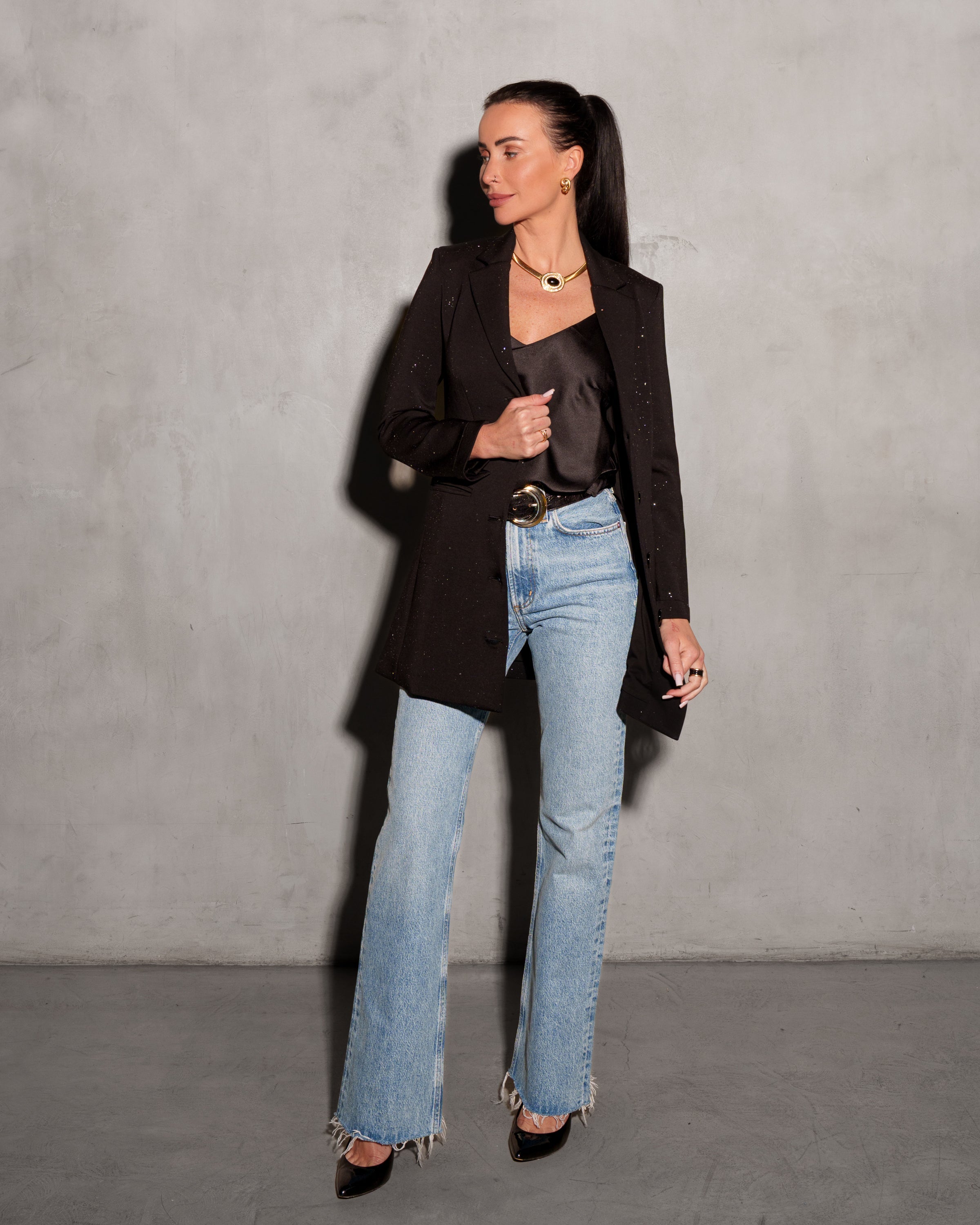 Basic Cooper Cami Black