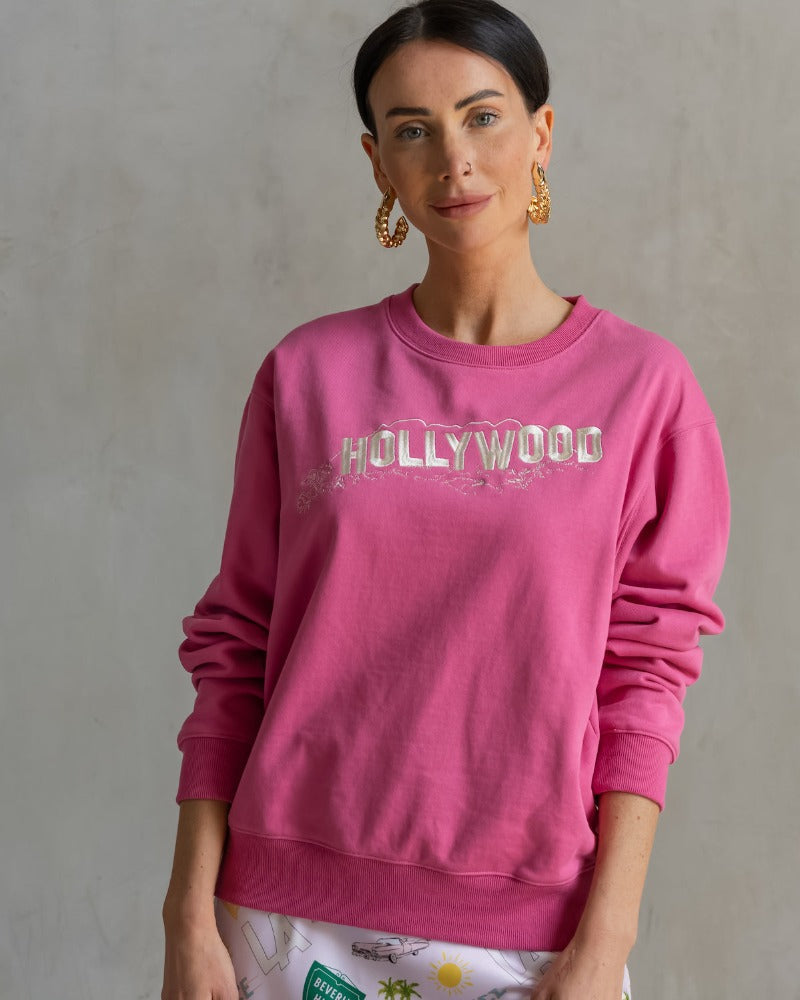 90’s Baggy Crewneck Hollywood