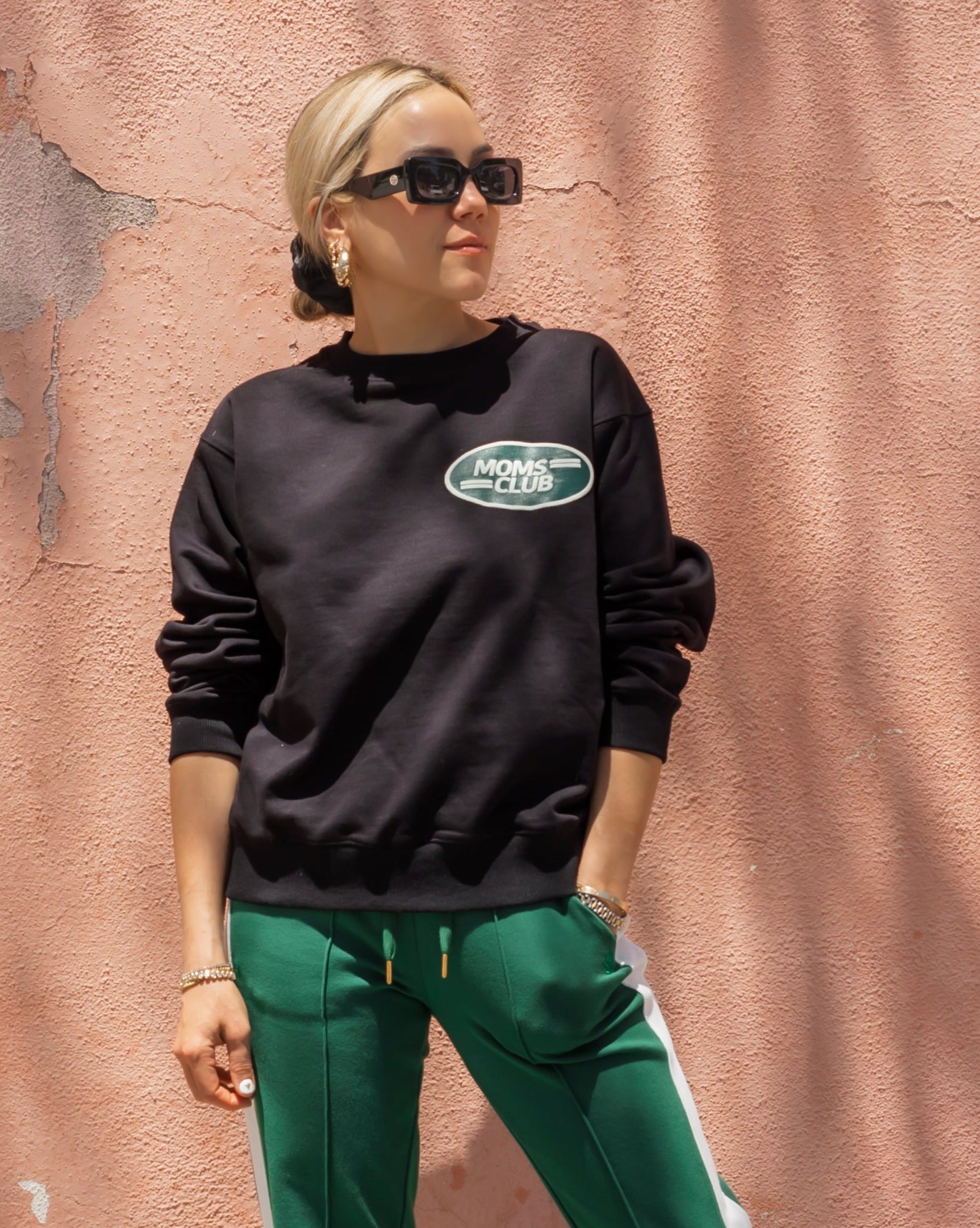 90’s Baggy Crewneck Moms Club