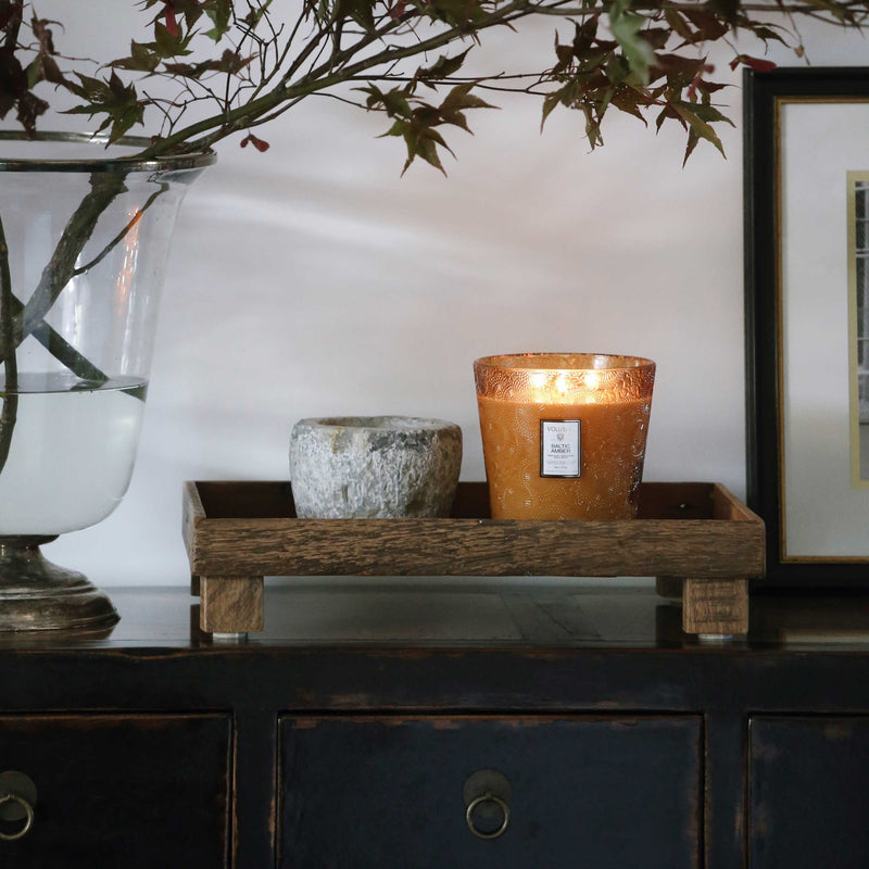 Baltic Amber 3 Wick Hearth Candle