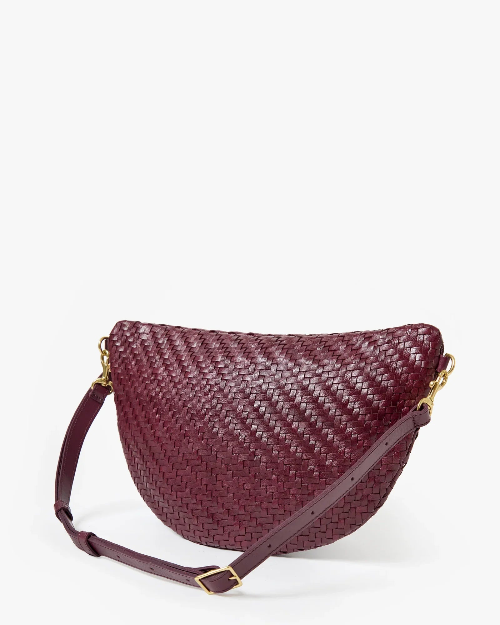 Grande Fanny Woven Zig-Zag Cassis