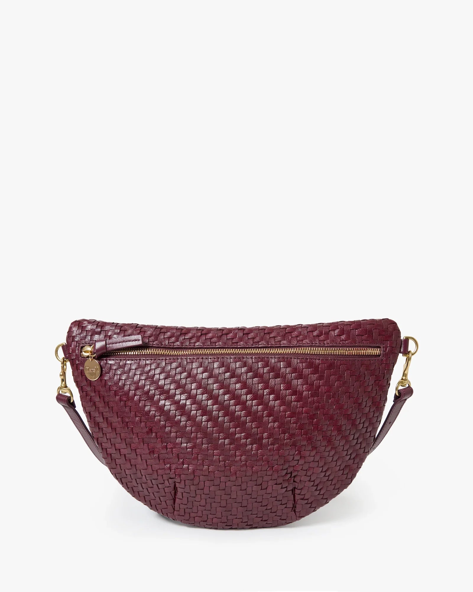 Grande Fanny Woven Zig-Zag Cassis