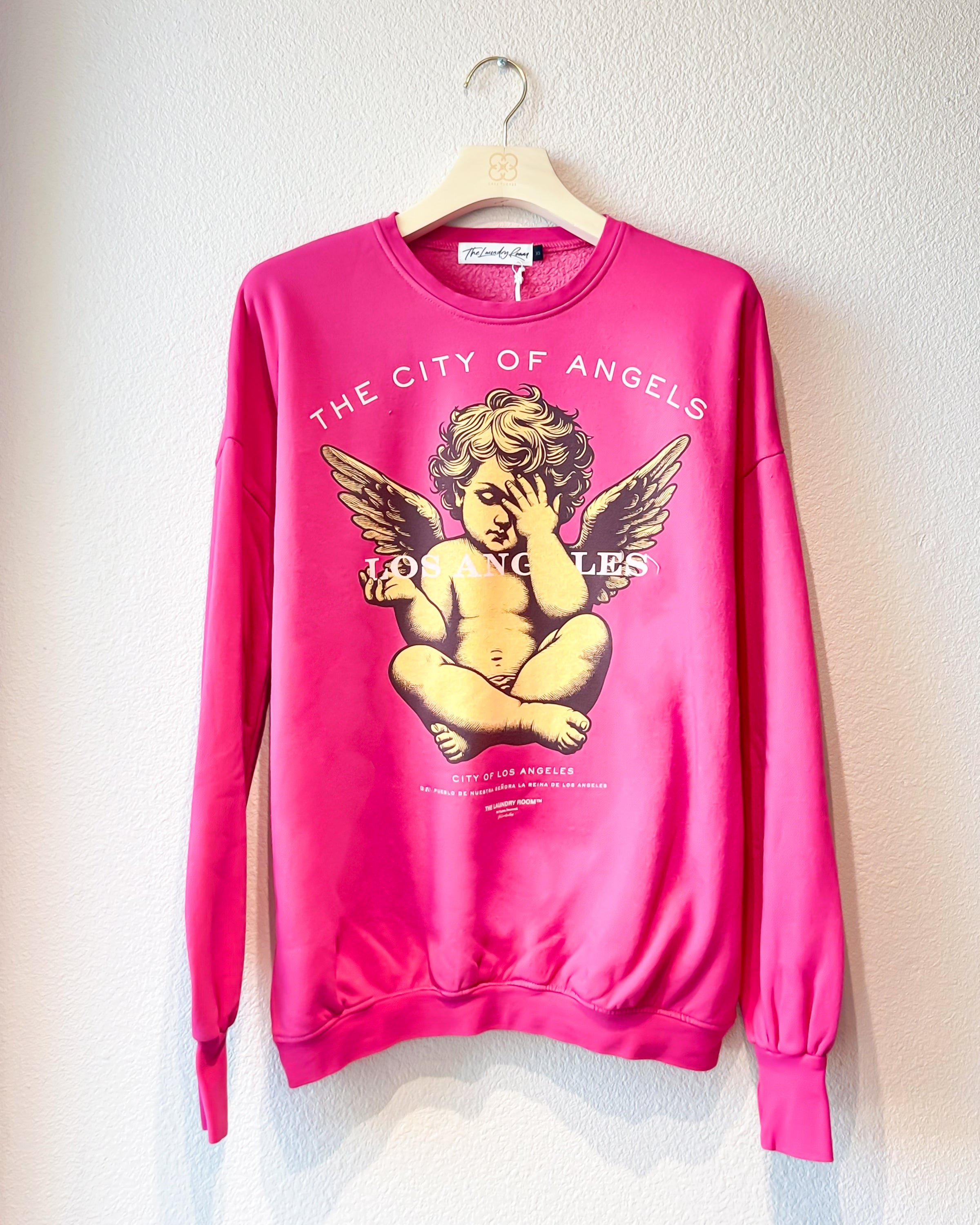 The City of Angels Jump Jumper - Vintage Neon Pink