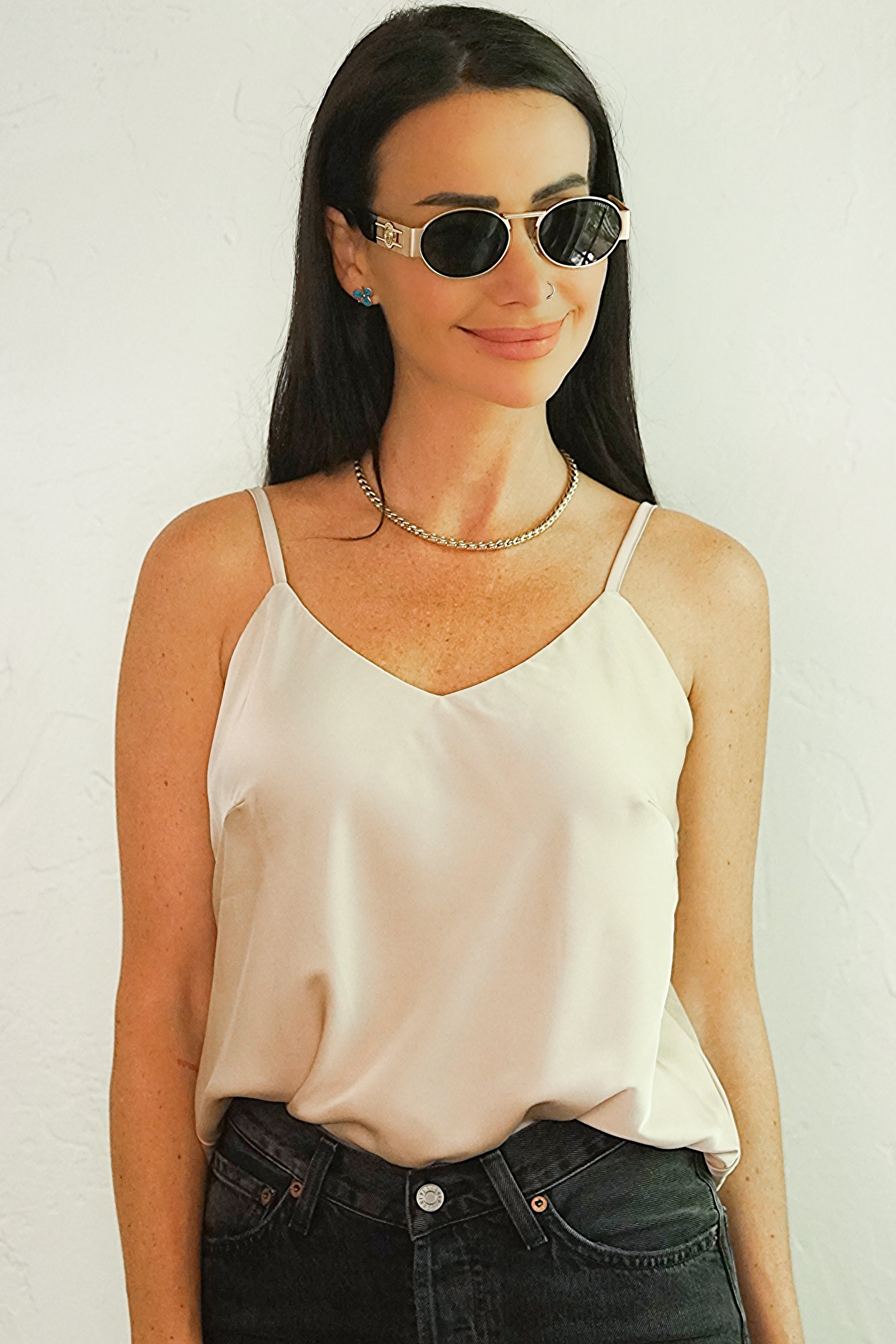 Basic Cooper Cami Champagne