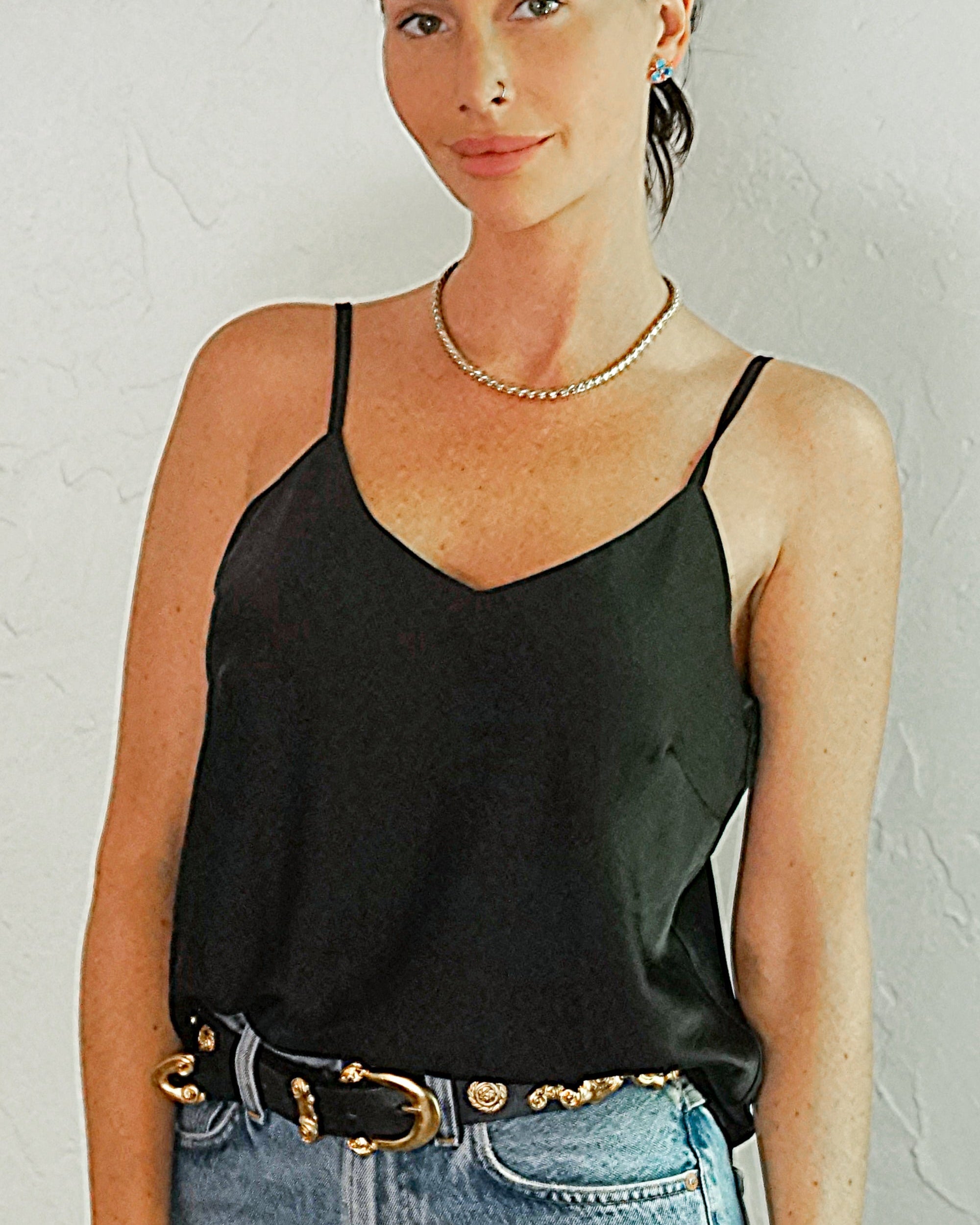 Basic Cooper Cami Black