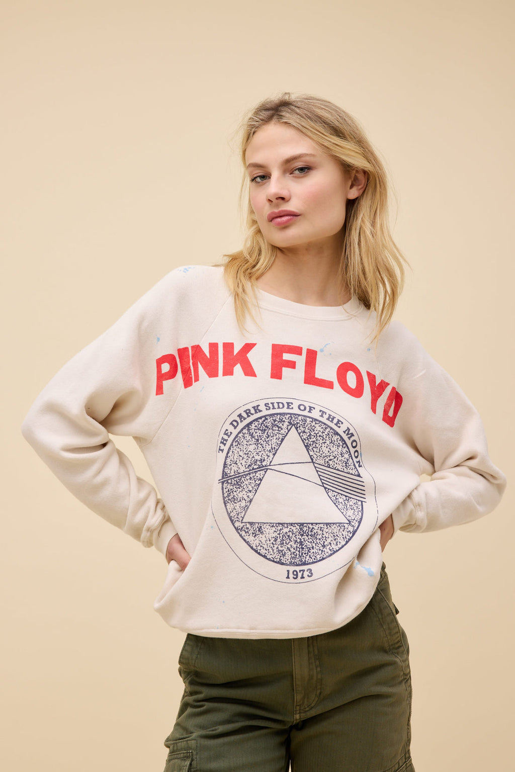 Daydreamer Pink Floyd Dark Side Vintage Sweatshirt