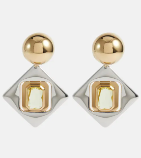 Chandelier Mirror Earring - Geo