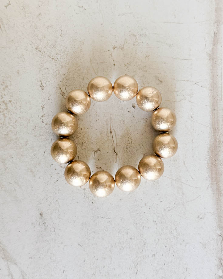 Chunky Ball Beaded Bracelet