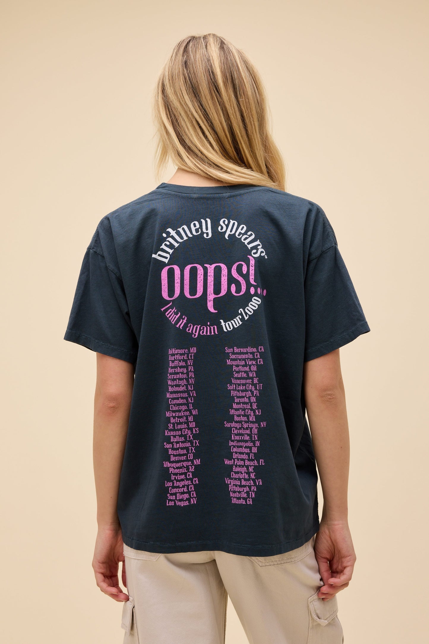 Britney Spears Oops I Did It Again Merch Tee