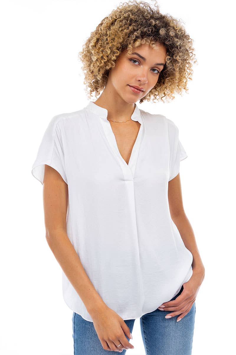 Drop Shoulder Regular Blouse